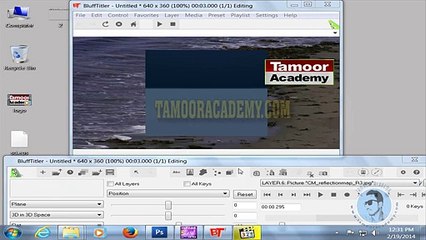 Blufftitler urdu tutorials lesson 10 by News Zone