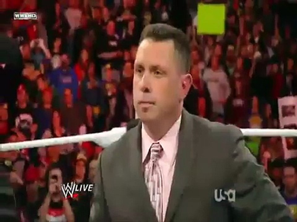 Jack swagger & Michael Cole attacks and used the angle lock on J.R and jerry lawler