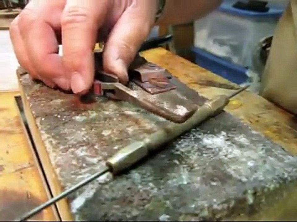 Jewelry Making, how to make a leather cord end cap with loop