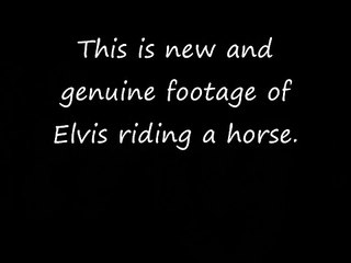 Proof that Elvis Presley is still alive.