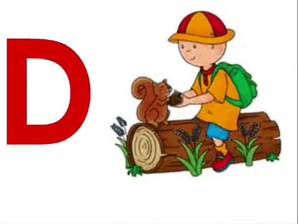 calliou abc - alfabeto in italiano per bambini - abcd alphabet italian song for children