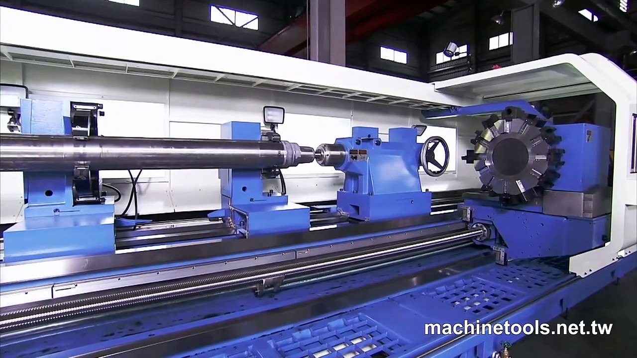 Heavy Duty Lathe/Heavy Duty Precision Lathe/Lathe Machine/CNC Lathe/Lathe  - HD Video by S&J Corp.