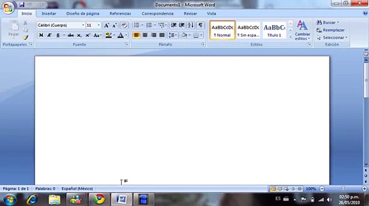 Como voltear la hoja en word 2007
