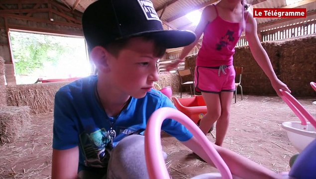 La ferme enchantée. Aux plaisirs des lapins, et des bambins !