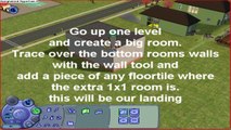 Sims 2 Tutorial, How to Create Multi Level Stairs in the Sims 2