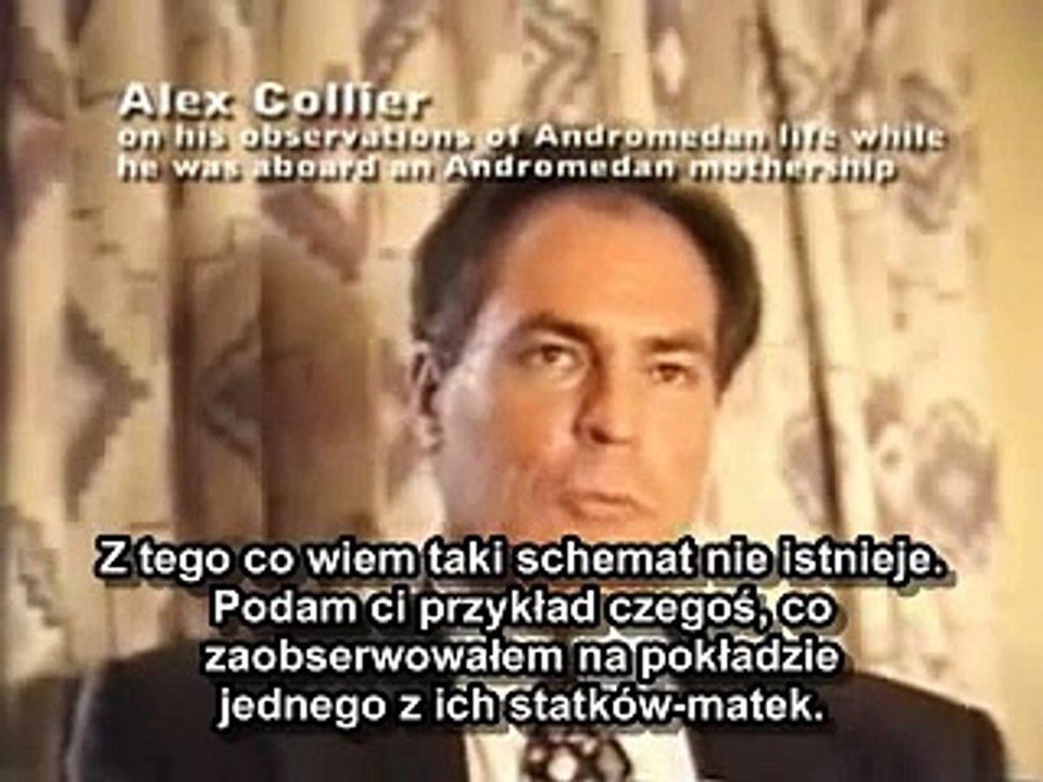 UFO - Alex Collier 1994 Private Interview 2/12 (napisy PL)