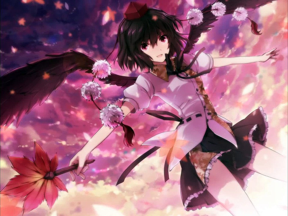 【東方原曲】文花帖「風神少女」【高音質】.mp4