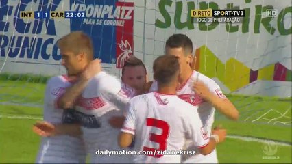1-1 Kevin Lasagna Goal | Inter Milan v. Carpi FC - Friendly 15.07.2015
