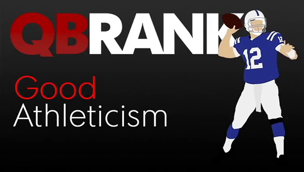 QB Rank- Athleticism Examples - YouTube