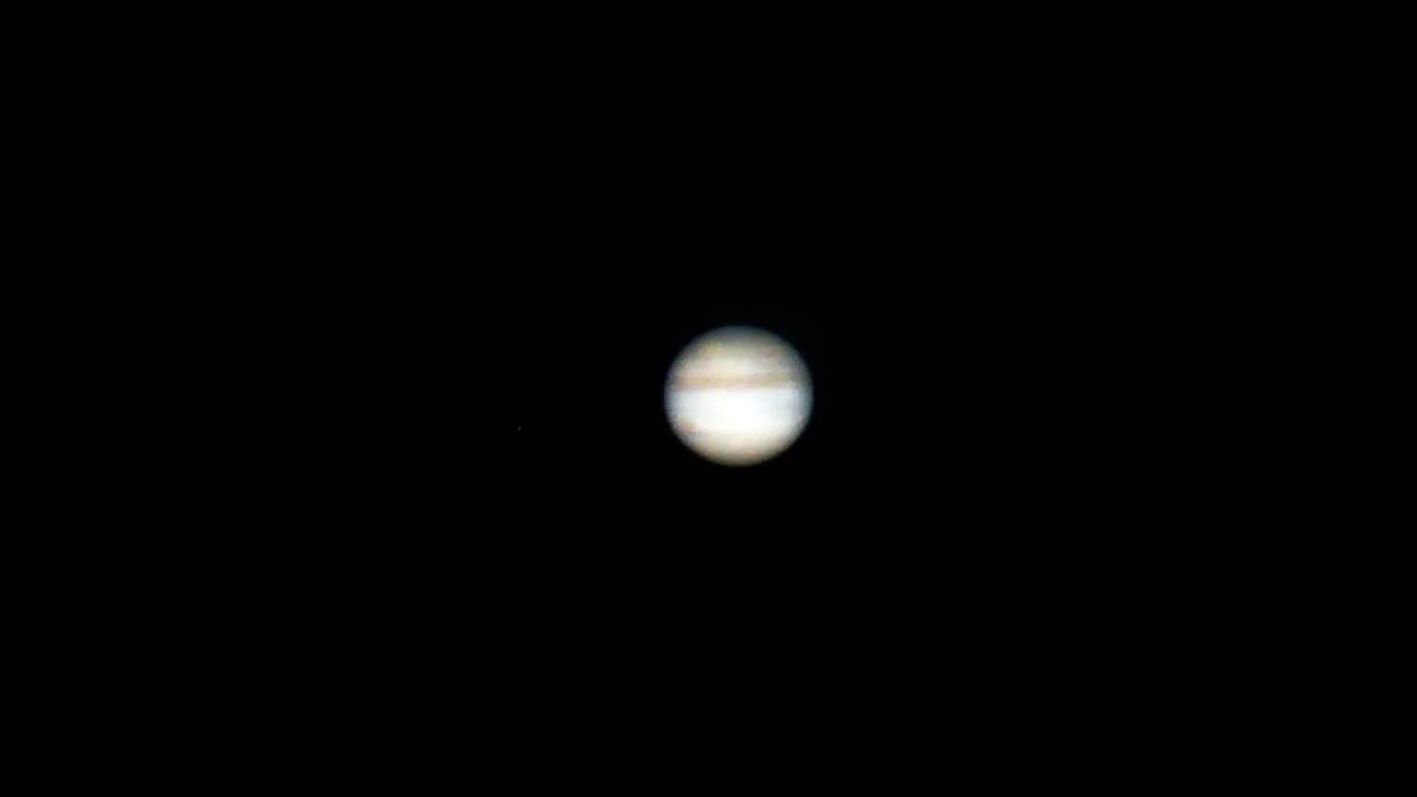 Jupiter through Celestron CPC 800 Telescope