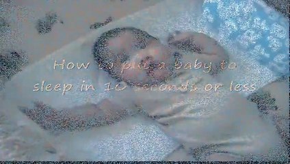 Cute baby goes to Sleep