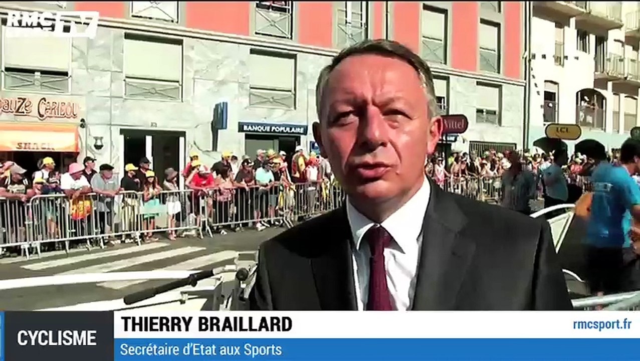 Braillard à propos d'Armstrong : "Qu'il aille faire du cyclisme ailleurs"