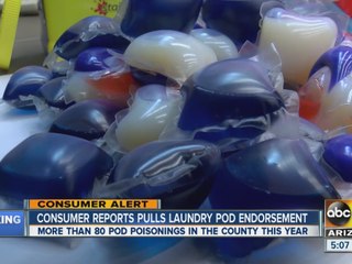Consumer Reports pulls laundry pod endorsement