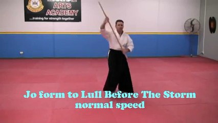 Zen Do Kai Jo Kata Lull Before The Storm Floor Pattern