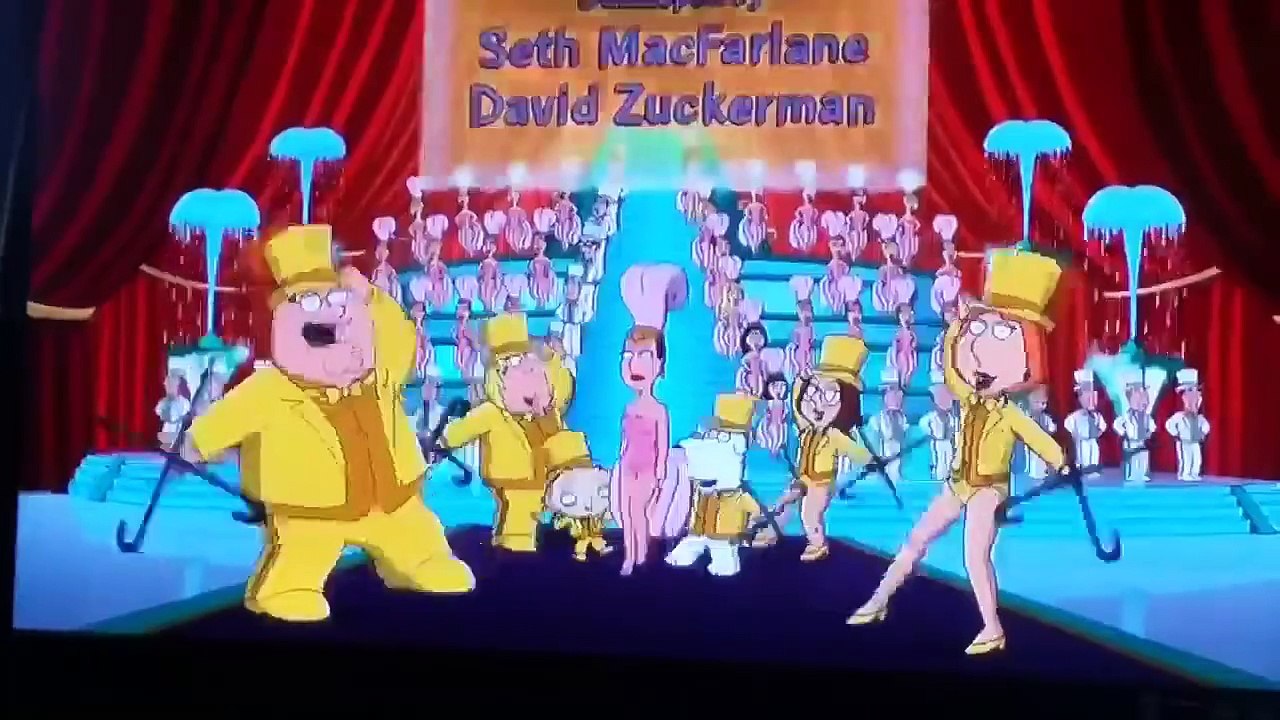 Weird family guy intro