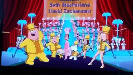 Weird family guy intro