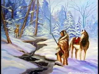 CALLING SNOW - Native American Flute Music