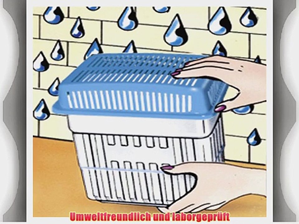 WENKO 5410120500 Feuchtigkeitskiller 2 kg - Raumentfeuchter Kunststoff - Polypropylen 23 x