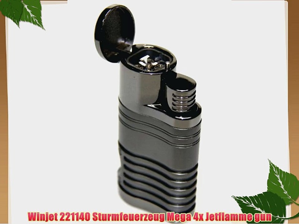 Winjet 221140 Sturmfeuerzeug Mega 4x Jetflamme gun