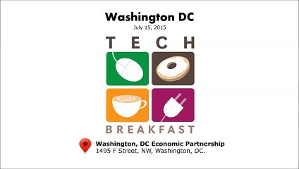 TechBreakfast DC Thank you video greeting from Inviter com