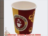 Coffee to go - Hartpapier - Becher 02l 1000Stk