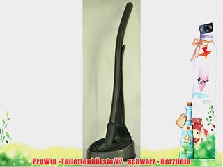 ProWin -Toilettenb?rste V7 - schwarz - Herzilein