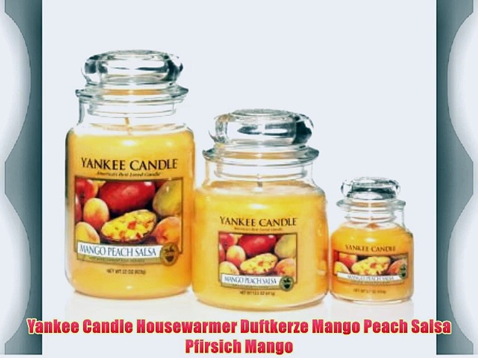 Yankee Candle Housewarmer Duftkerze Mango Peach Salsa Pfirsich Mango