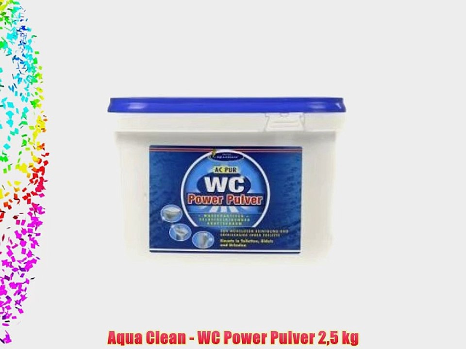 Aqua Clean - WC Power Pulver 25 kg