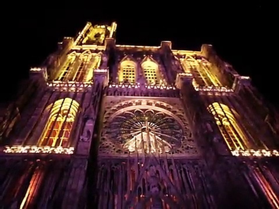 Strasbourg Cathedral Light Show