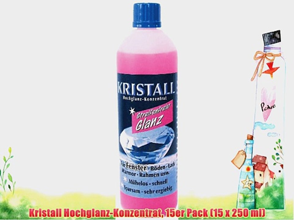 Kristall Hochglanz-Konzentrat 15er Pack (15 x 250 ml)