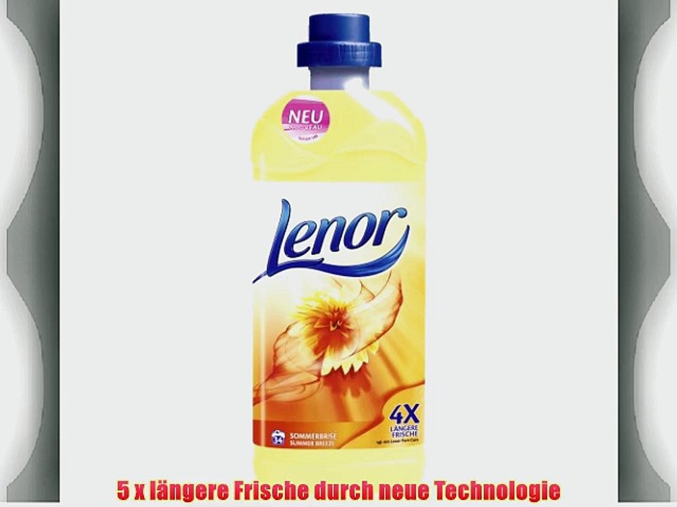 Lenor Sommerbrise Flasche 4er Pack (4 x 1.2 l)