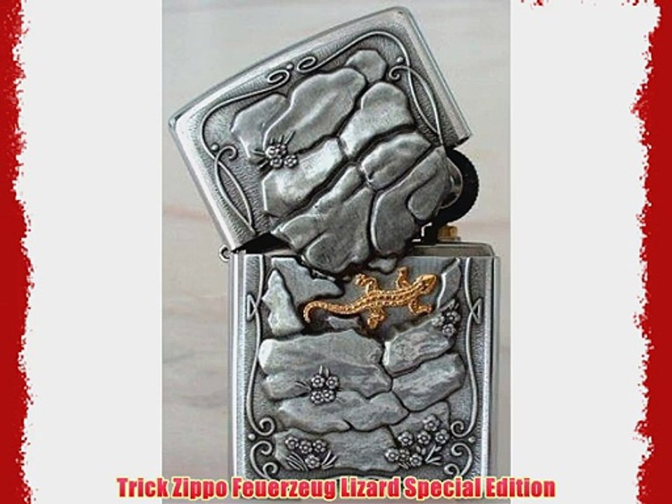 Trick Zippo Feuerzeug Lizard Special Edition