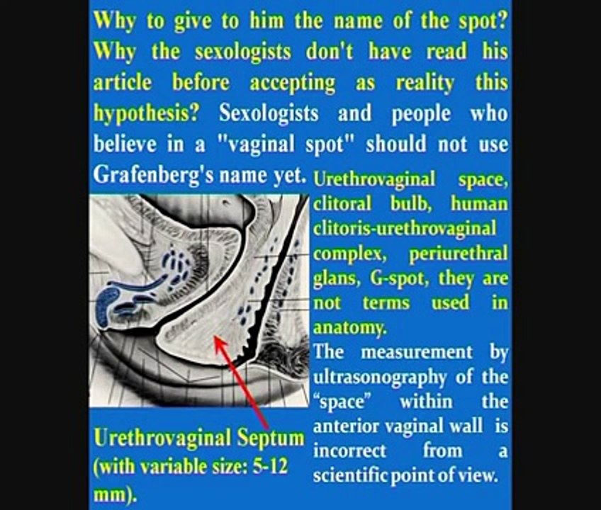 G-spot doesn't exist-Female orgasm-Sex education-congress2008- Grafenberg's article1950