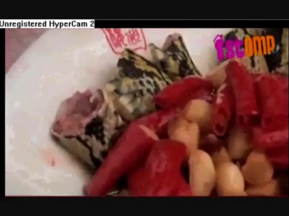 Live Animal Eating In China