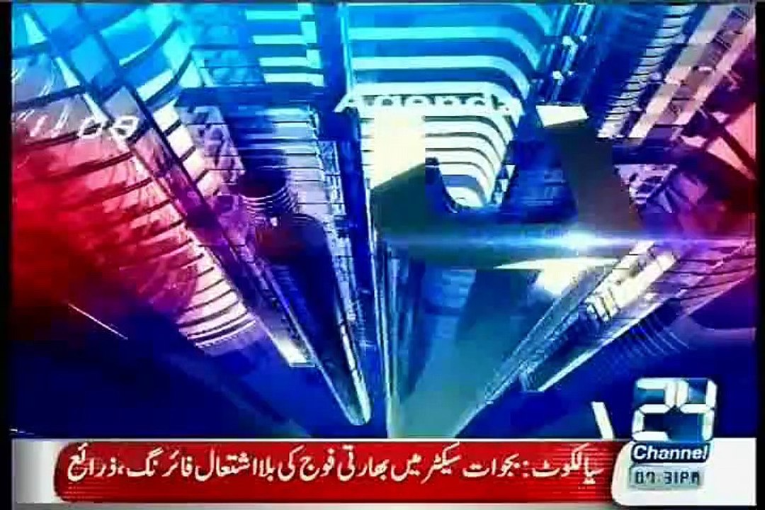 24 CHANNEL Mujahid Live with MQM Mustafa Azizabadi (15 July 2015)