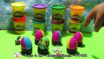 unbox-8-plastic-surprise-eggs-asterix-minnie-disney-play-doh-abrindo-8-kinder-ovo-surpresa-v1.1-pt-br-falado