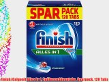 Finish/Calgonit Alles in 1 Sp?lmaschinentabs Sparpack 120 Tabs