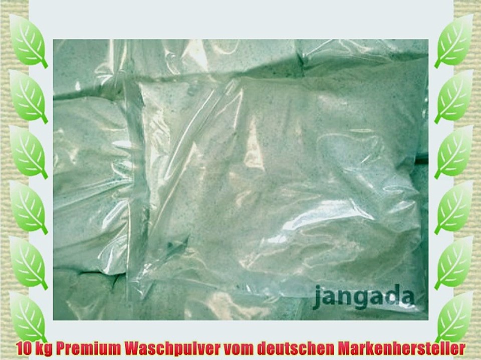 10 kg Premium Waschpulver vom deutschen Markenhersteller