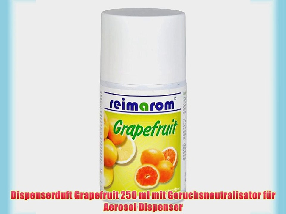 Dispenserduft Grapefruit 250 ml mit Geruchsneutralisator f?r Aerosol Dispenser