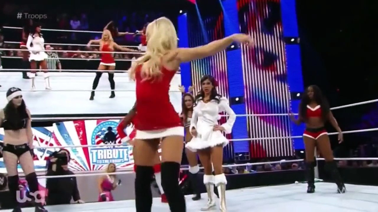 WWE Tribute to the Troops 2014: Divas Battle Royal (720p)