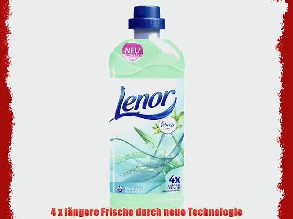 Lenor Frischeschutz Flasche 4er Pack (4 x 1.2 l)