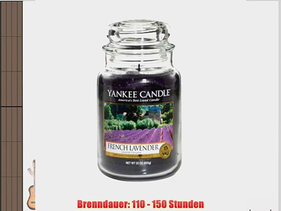 Yankee Candle Gro?es Glas FRENCH LAVENDER 623 g