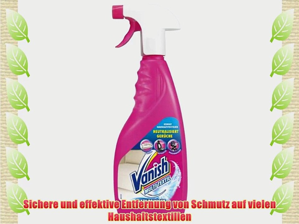 Vanish Multi Textil Reiniger 3er Pack (3 x 500 ml)
