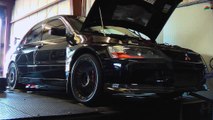 FP Red MItsubishi Evo IX Dyno Tuning