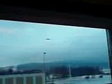 UFO hovering over Höglandskolan Örnsköldsvik