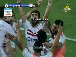 مهارة أيمن حفني في الهدف الأول للزمالك