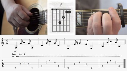 Philipp Dittberner  Wolke 4  How to play I Akkorde I Chords   Tutorial   Guitar Lesson