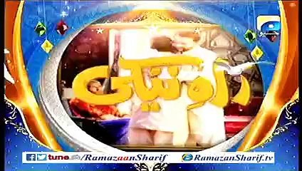 26th Sehar Rah e Naiki in Ramazan Sharif 14 July 2015