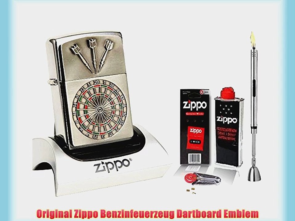Zippo Feuerzeug Dartboard Emblem   Zubeh?r L