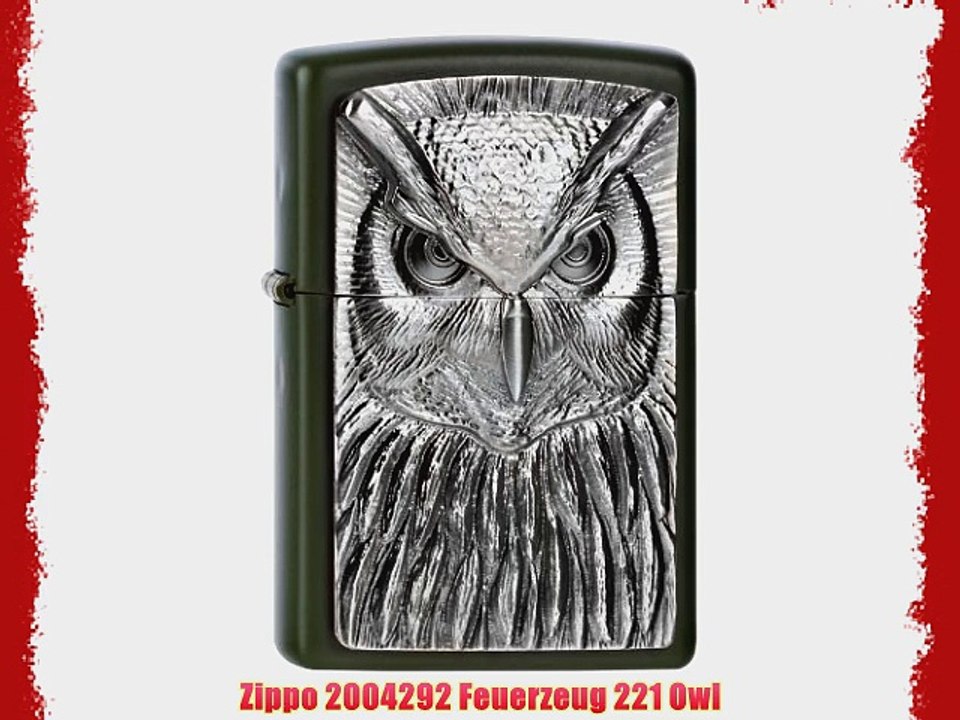Zippo 2004292 Feuerzeug 221 Owl